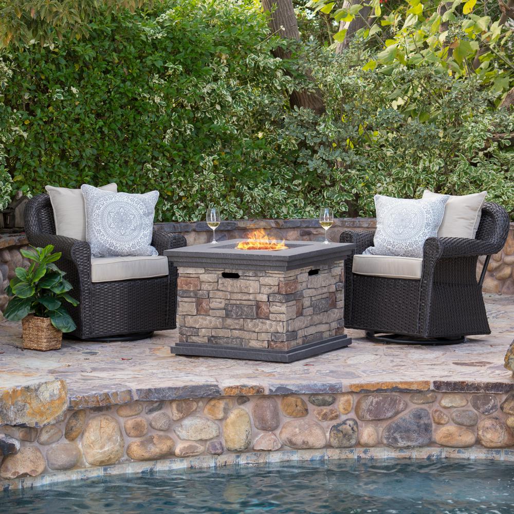 Fire Pit Cover Outdoor Lounge Furniture Patio Furniture The