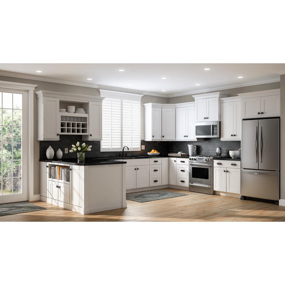 Hampton Bay Shaker Assembled 24x30x12 In Diagonal Corner Wall Kitchen Cabinet In Satin White Kwd2430 Ssw The Home Depot,Interior Door Knobs For French Doors