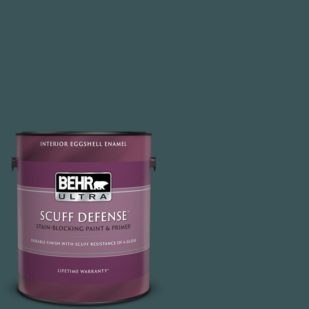 Behr Ultra 1 Gal T11 6 Almost Famous Extra Durable Eggshell Enamel Interior Paint Primer The Home Depot