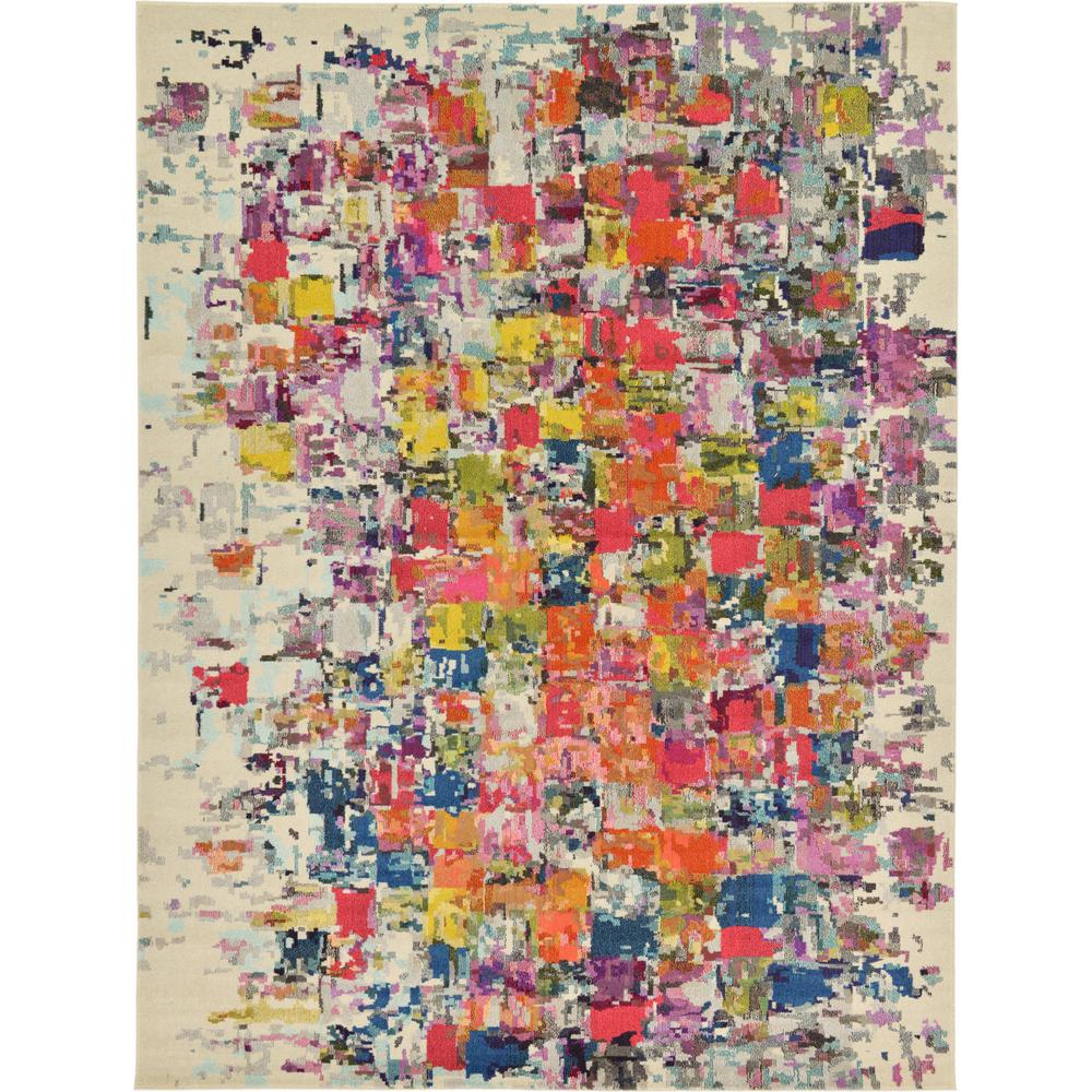 Unique Loom Barcelona Multi 9' x 12' Rug3125366 The Home Depot