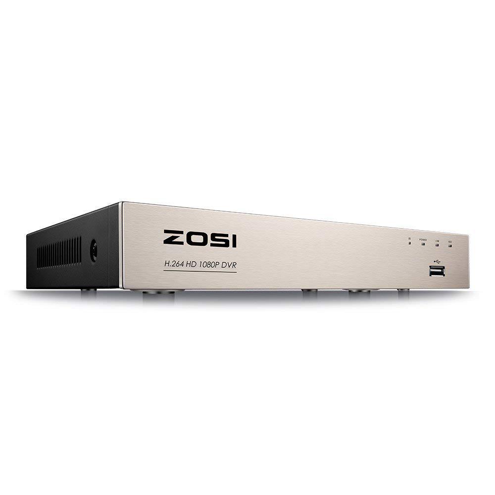 Zosi 1080p 8 Channel Surveillance Dvr Recorder No Hard Drive 4 In 1 Compatible With Tvi Analog Cvi Ahd 720p 1080p Camera 1ar 08fn00 Us The Home Depot