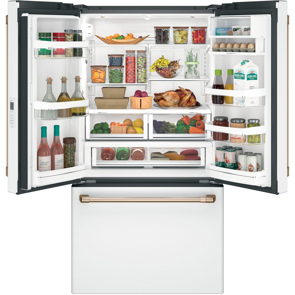 34 Inch Wide Counter Depth Refrigerators Appliances The Home Depot
