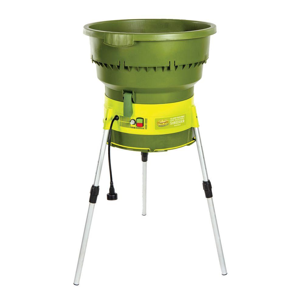 Shredder Joe 12 In 13 Amp 16 1 Reduction Ratio Electric Leaf Mulcher Shredder Joe 12 In 13 Amp 16 1 Reduction Ratio Electric Leaf Mulcher