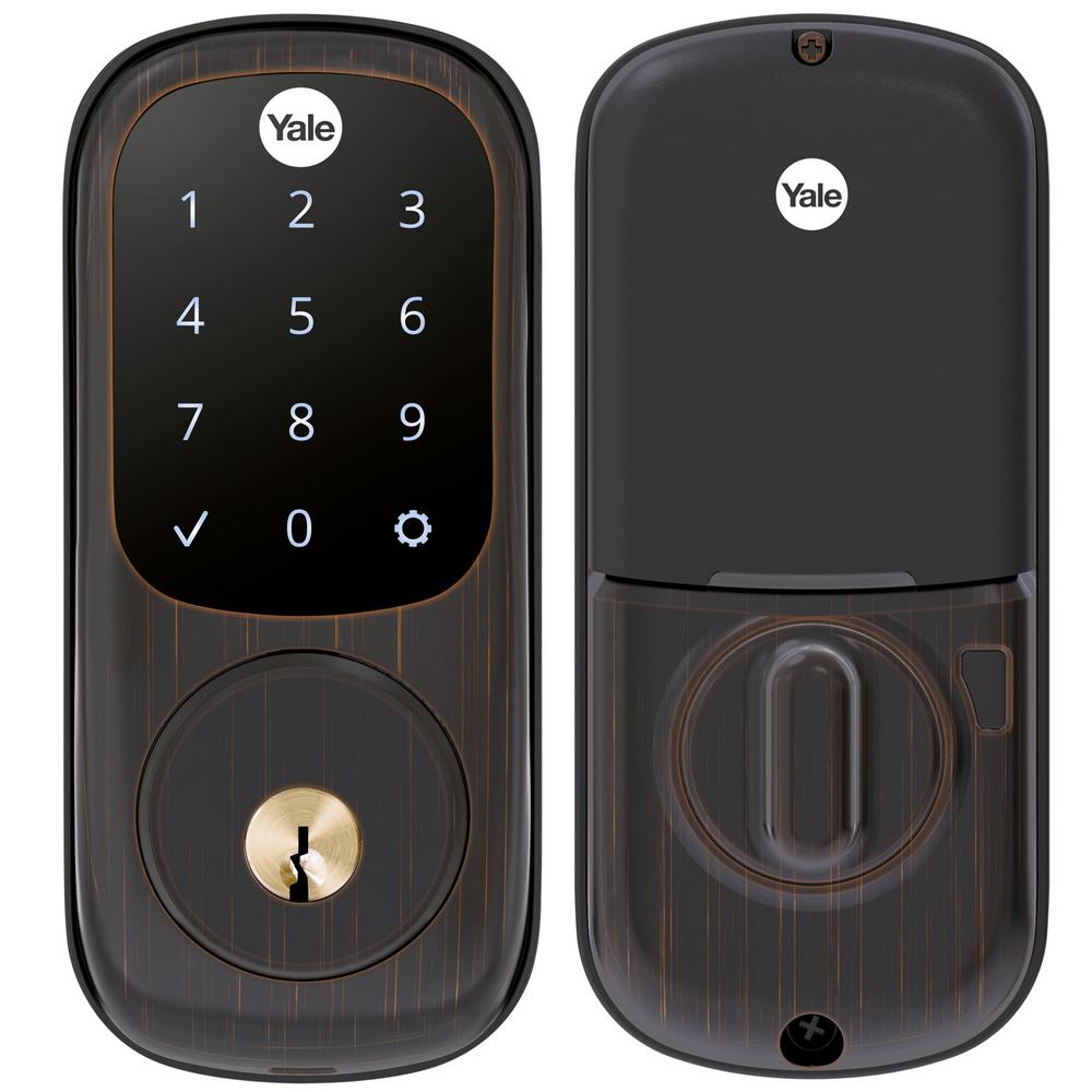 Yale Assure Lock Touchscreen Keypad Deadbolt in Oil Rubbed BronzeR