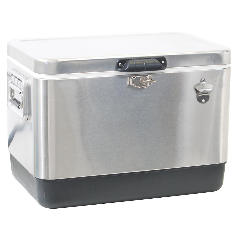 steel cooler box