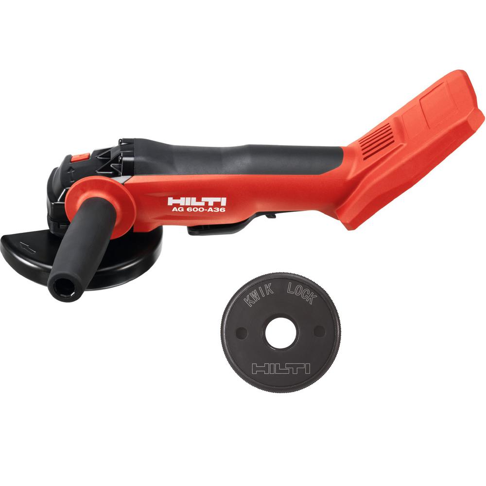 Hilti 36Volt LithiumIon Cordless 6 in. AG 600 Angle Grinder Tool Body