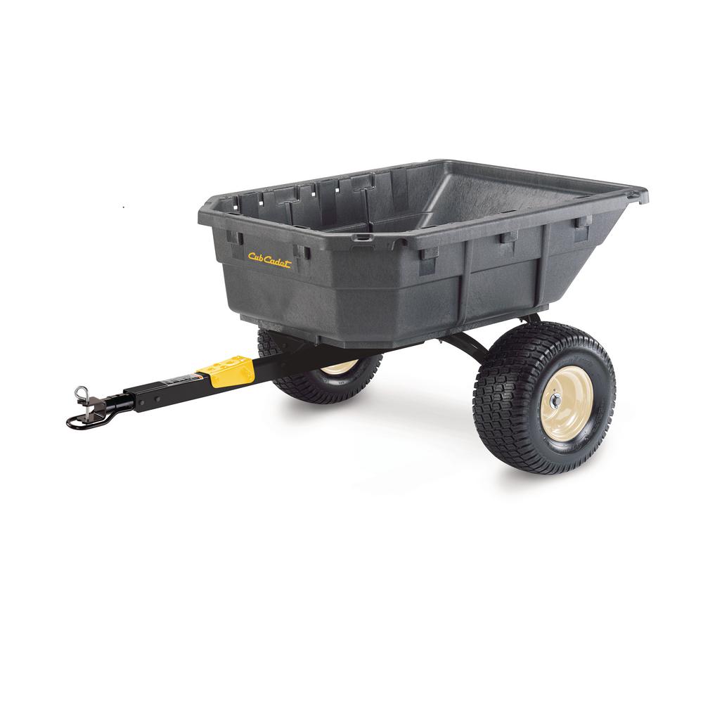 AllFitHD 12.5 cu. ft. 1000 lb. Capacity Poly Swivel Dump CartAF1000PS