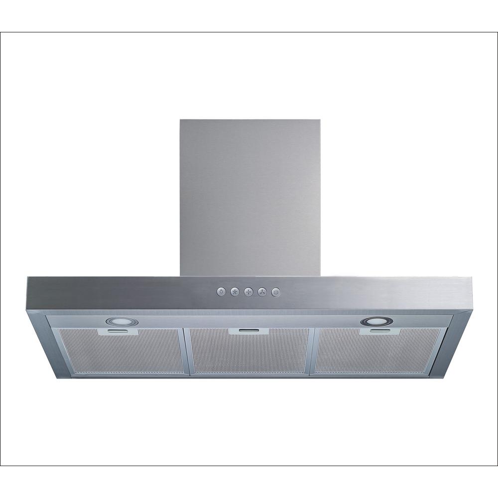 Winflo 30 In Convertible Wall Mount Range Hood Stainless Steel Convertible Wall Mount Range Hood In Stainless Steel With Aluminum Filter