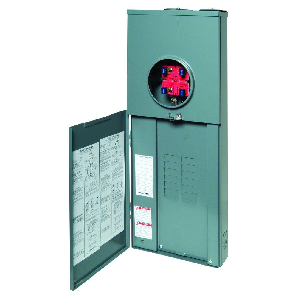 Square D Homeline 200 Amp 12