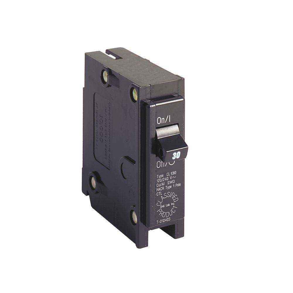 Eaton 30 Amp Double-Pole Type BR Circuit Breaker-BR230 - The Home ...