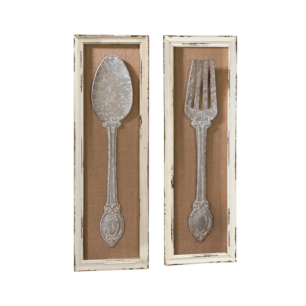 Tripar Spoon And Fork Wall Art 18748 The Home Depot