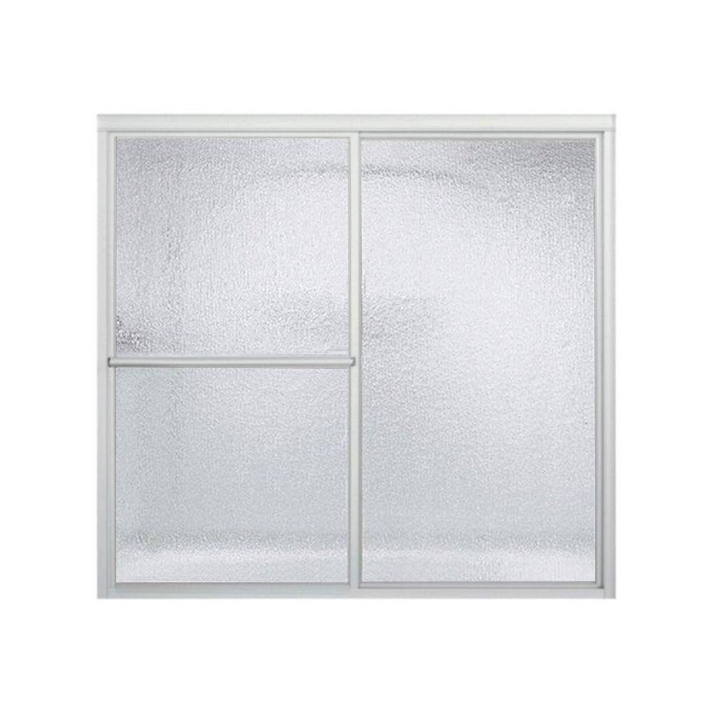 Sterling Deluxe 56 1 4 In X 55 Framed Sliding Tub Door Sterling Deluxe 56 1 4 In X 55