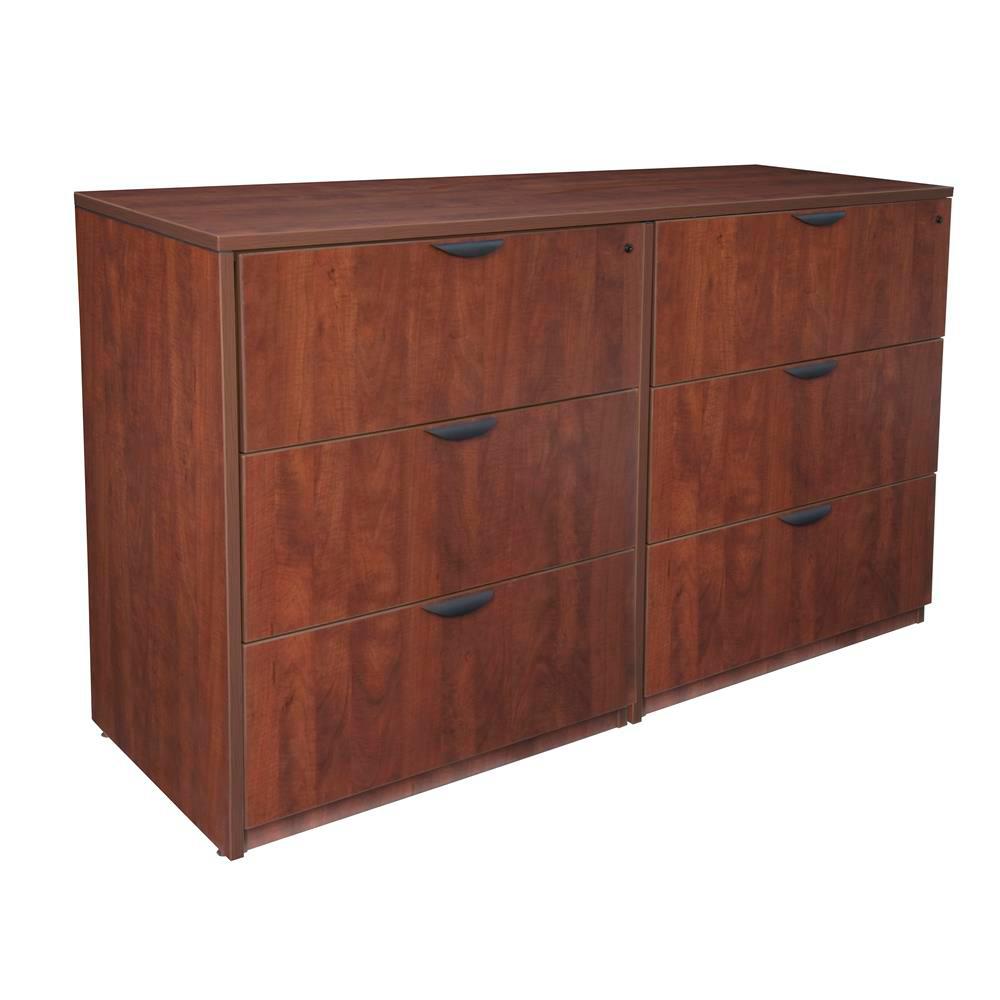 Cherry File Cabinets Home Office Furniture The Home Depot