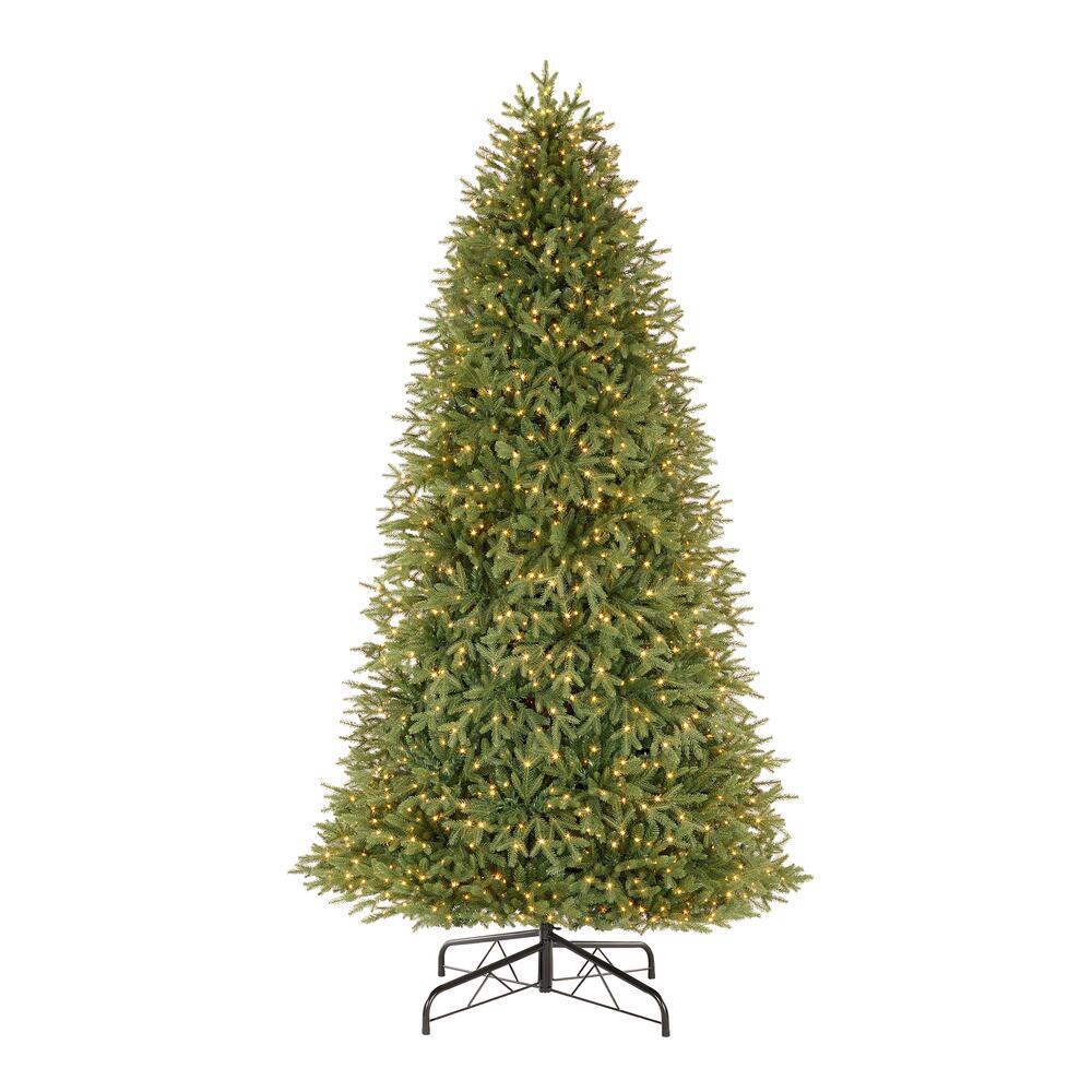 Home Accents Holiday 9 ft Jackson Noble Fir LED Pre-Lit Artificial 7.5 Jackson Noble Fir Pre Lit Christmas Tree