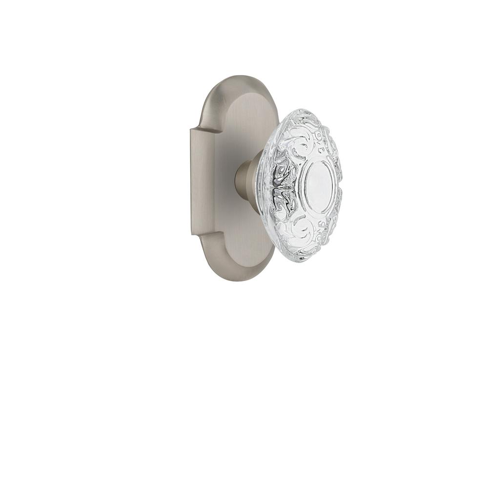 Nostalgic Warehouse Cottage Plate Satin Nickel Double Dummy With