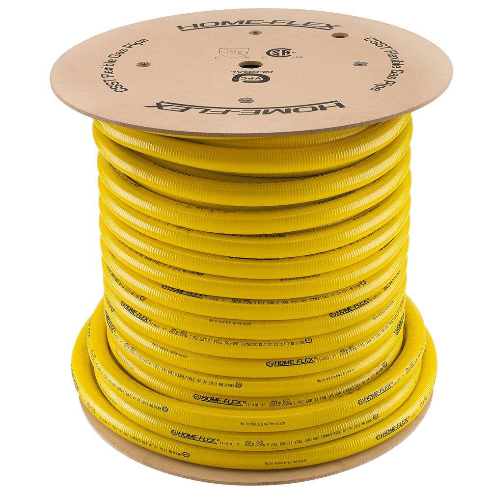 Home Flex 1 In Csst X 150 Ft Corrugated Stainless Steel Tubing