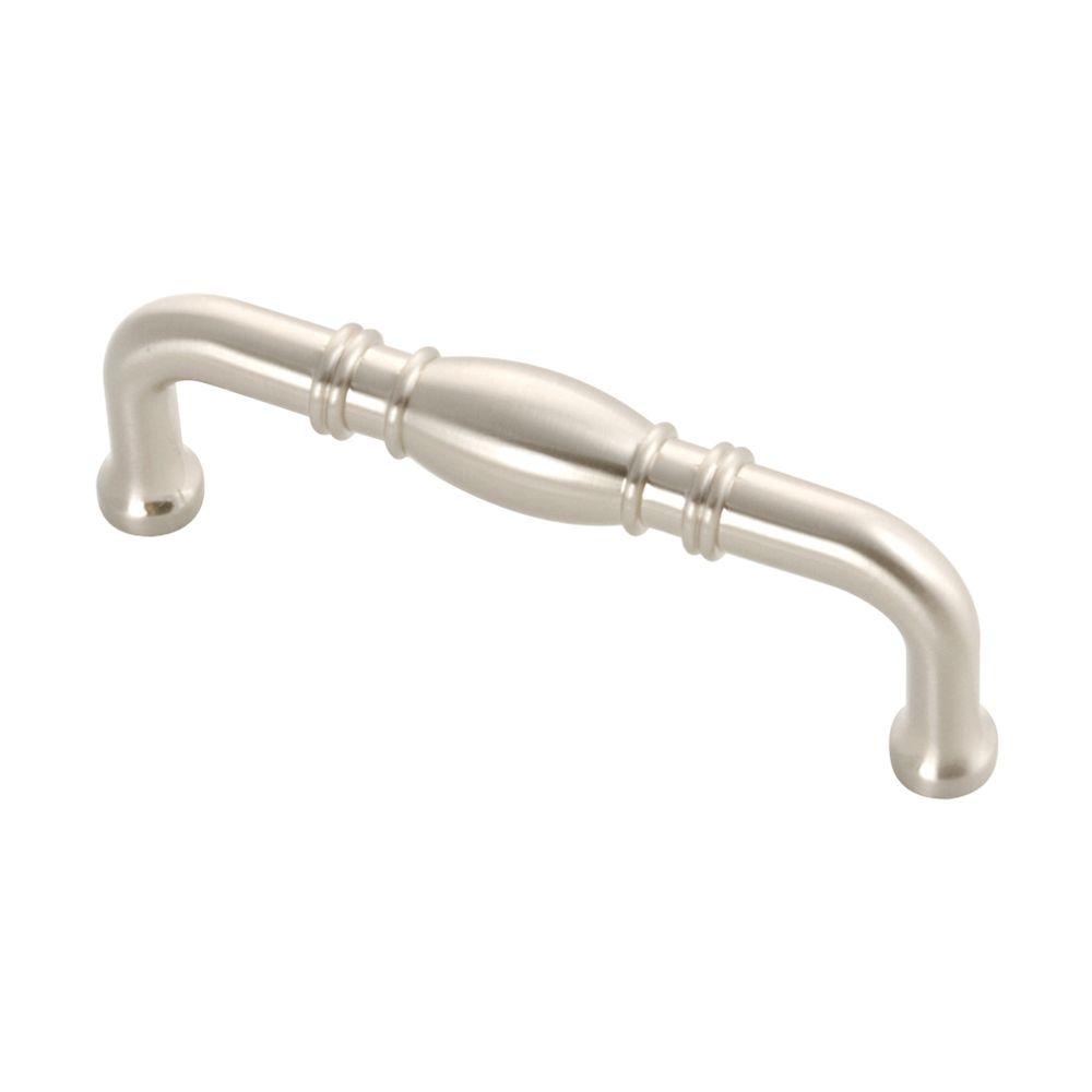 Hickory Hardware Williamsburg 3 in. Satin Nickel PullP305015