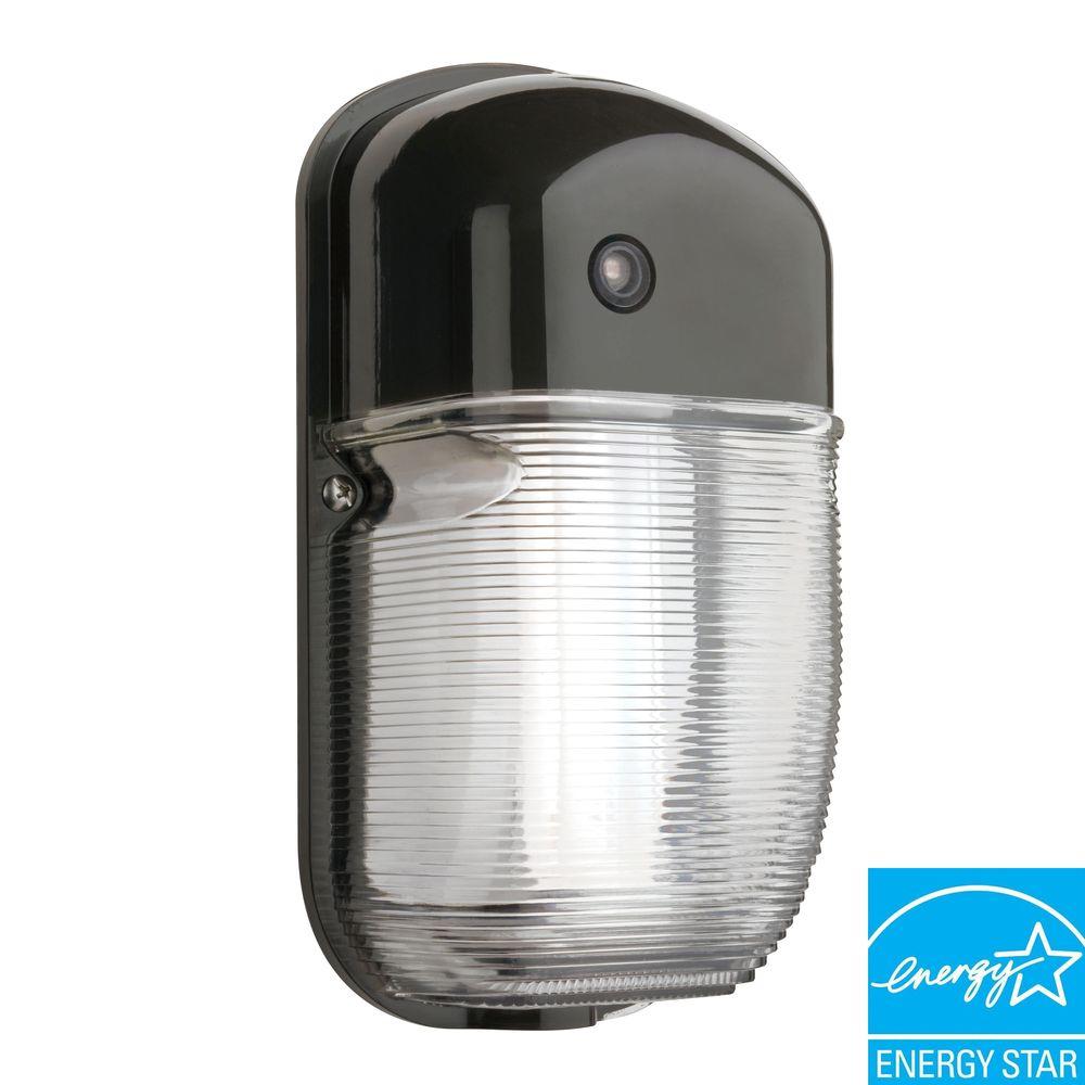 Lithonia Lighting Wall Packs Commercial The Home Depot Dusk To Dawn Wall Mount Outdoor Bronze Fluorescent Mini Pack