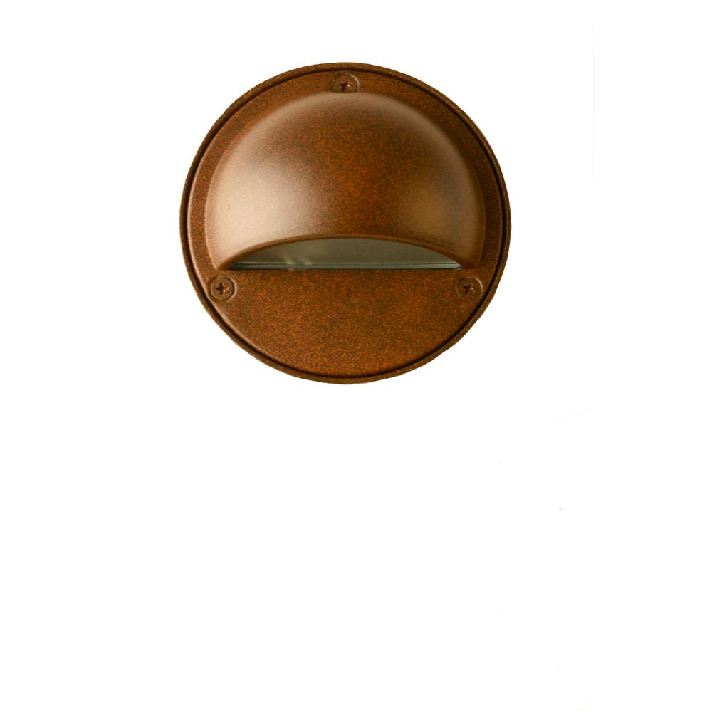 Best Pro Lighting Low Voltage Rust Outdoor Landscape Round Step Best Pro Lighting Low Voltage Rust