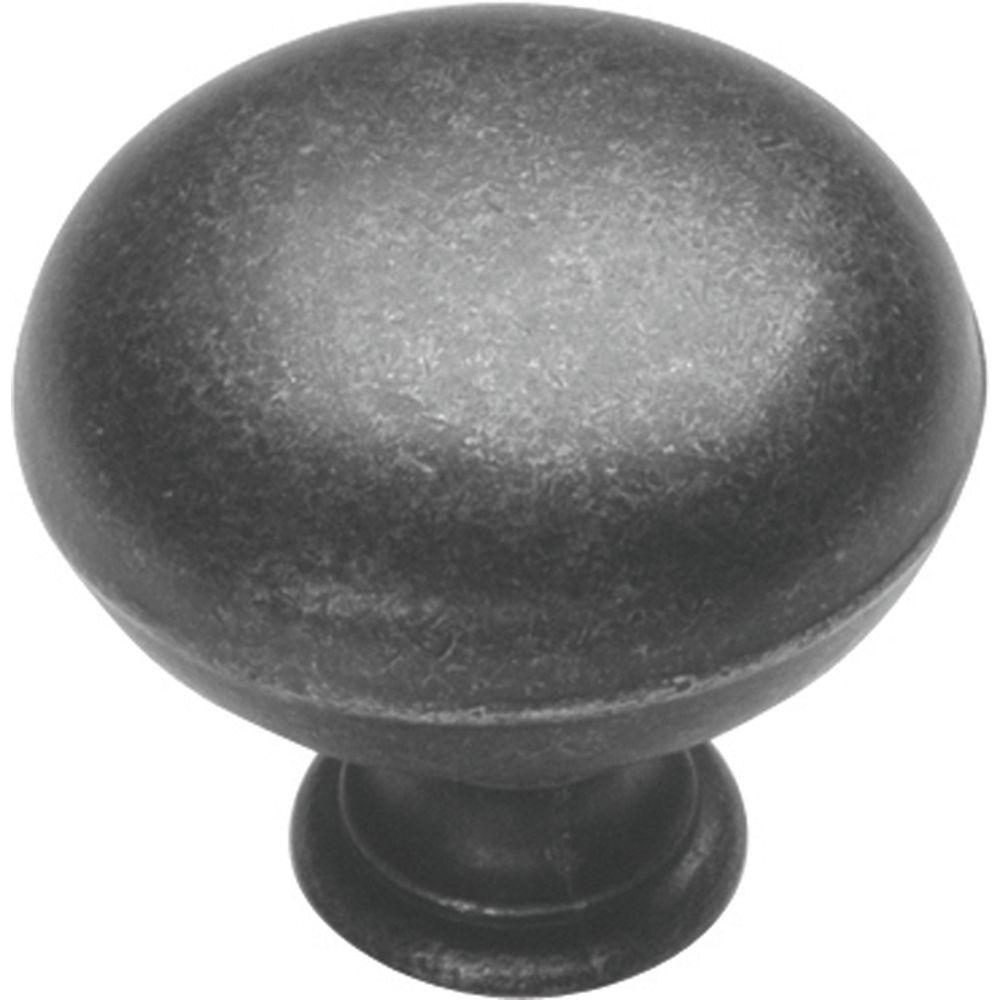 Hickory Hardware Manchester 1 1 4 In Vibra Pewter Cabinet Knob