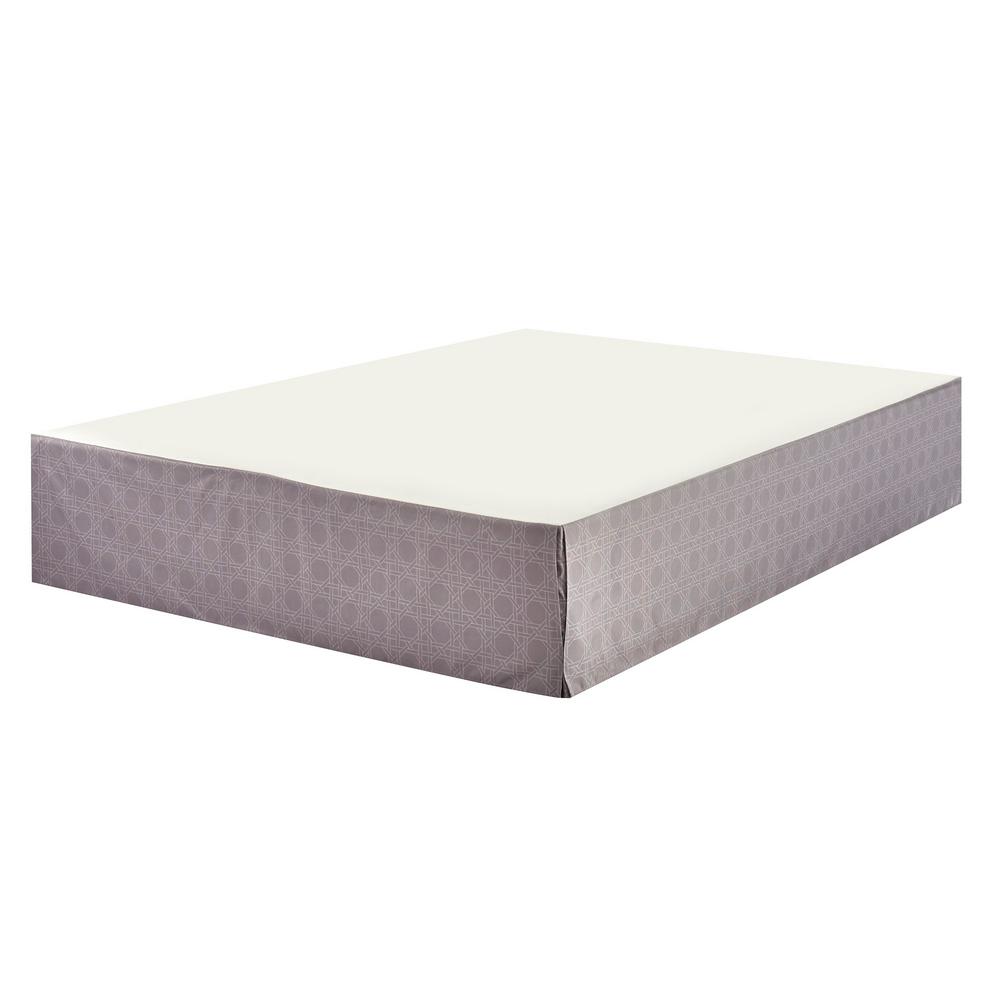Brown Grey Jean 8 Piece Queen Bed In A Bag Set Bg18jntp3 - 5×7 Area Rug Under Queen Bed Brown Grey Jean 8 Piece Queen Bed In A Bag Set Bg18jntp3 - 5×7 Area Rug Under Queen Bed