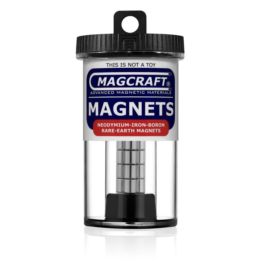 Neodymium Rare Earth Magnets 1//8/"x1//2/" 25 Pack