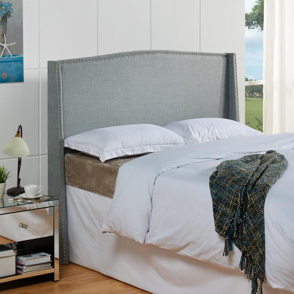 Dwell Home Inc Stratford Seafoam California King Eastern King Wing Headboard Hb Sr Ks Rio180 The Home Depot