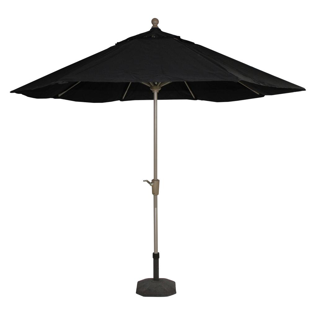 96 In Patio Umbrellas Patio Furniture The Home Depot