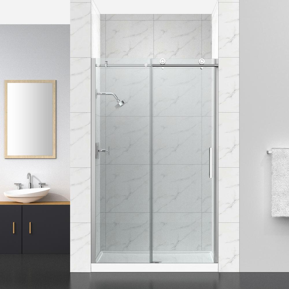 Installation Prim Sliding Bath And Shower Doors Youtube