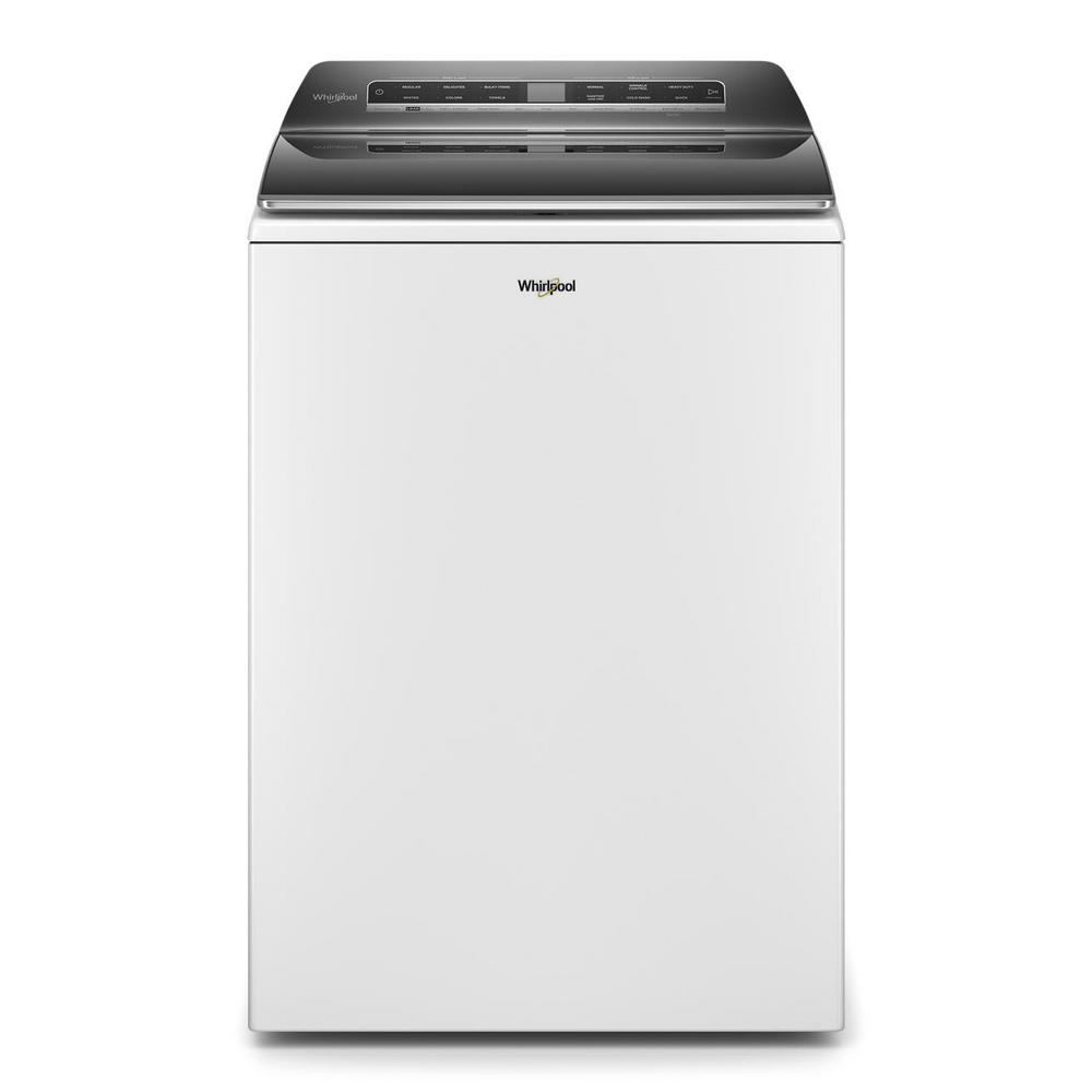 Whirlpool 5.3 cu. ft. Smart White Top Load Washing Machine with Load