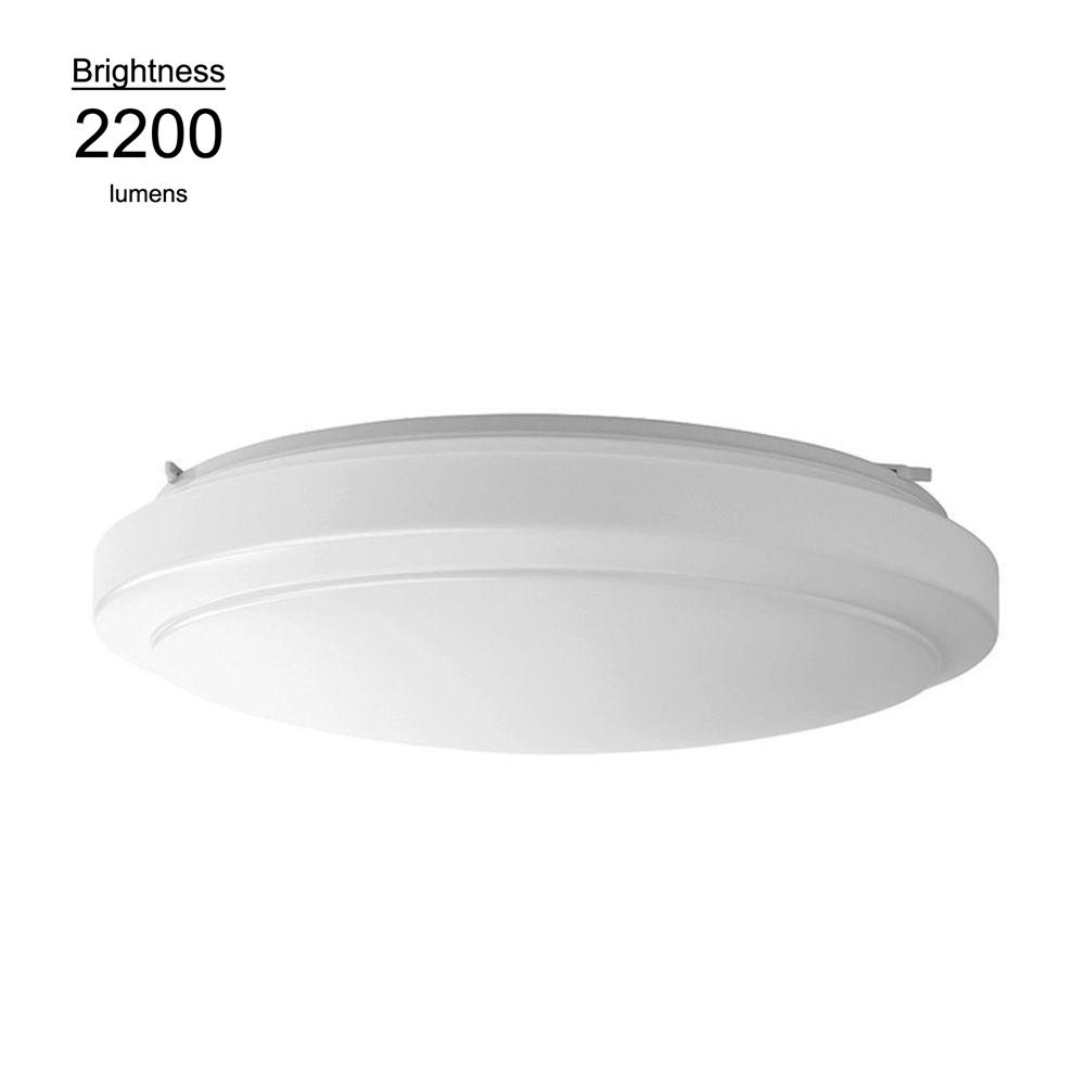 Hampton Bay 20 In Bright White Round Led Flushmount Ceiling Light Bright White Round Led Flushmount Ceiling Light Fixture Dimmable