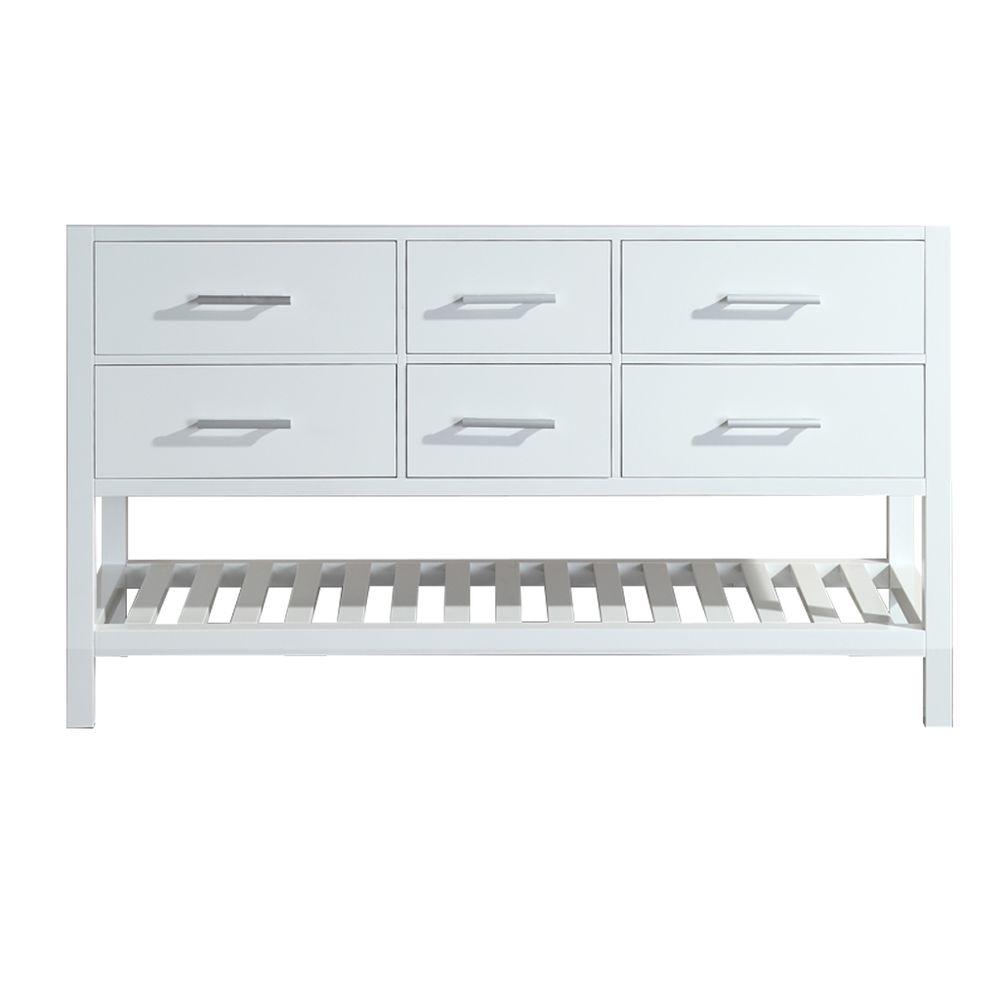 Design Element London 59 5 In W X 21 D Vanity Cabinet Only Design Element London 59 5 In W X 21 D Vanity Cabinet Only