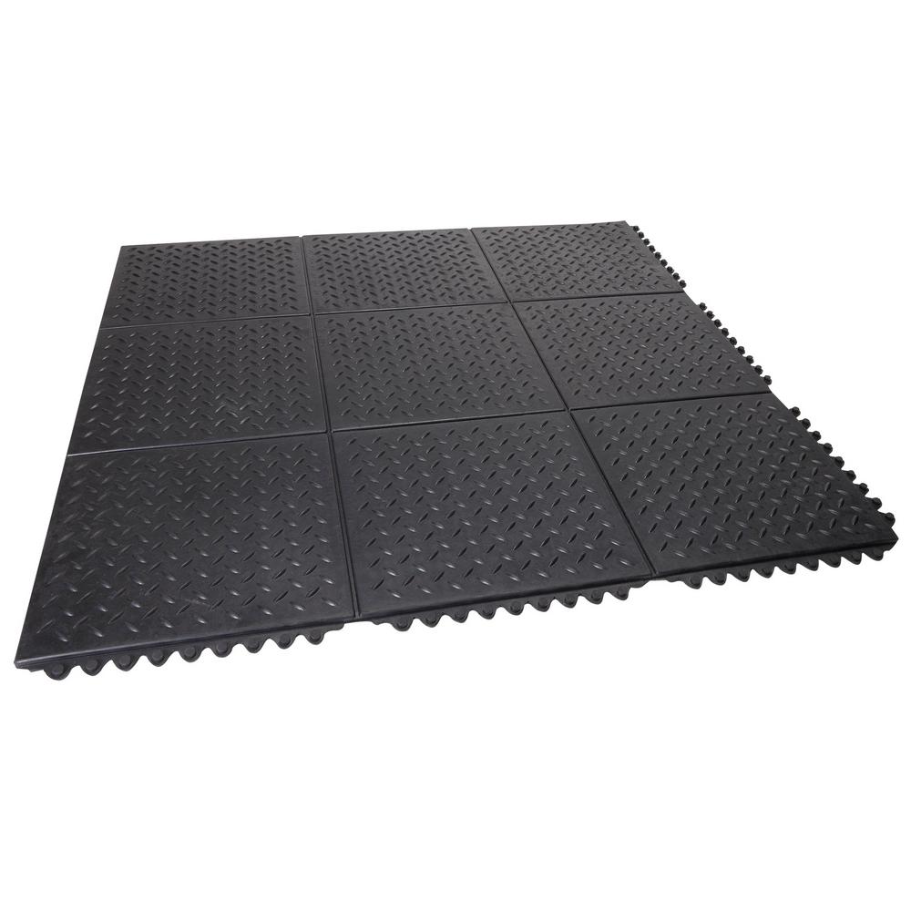 Envelor Durable Anti Fatigue Interlocking Commercial Solid 37 In Envelor Durable Anti Fatigue
