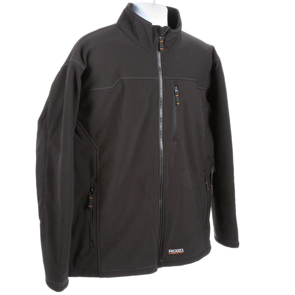 RIDGID X4 Men's XX-Large Black Heated Jacket Bare Tool-R8704B - The ...