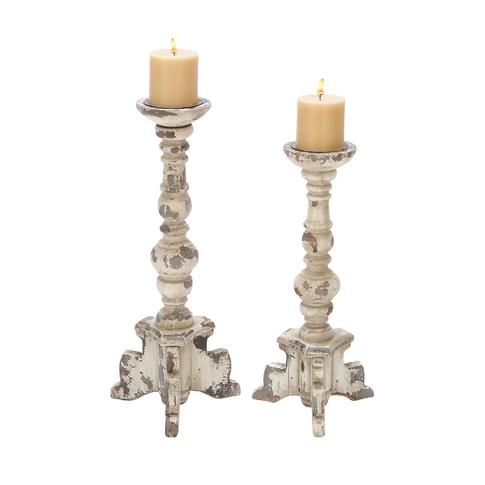 set of 2 candle holders