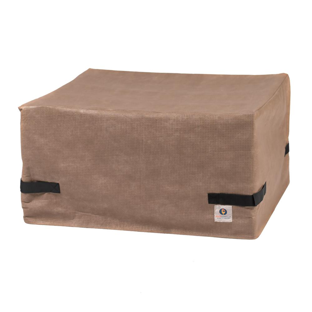 Duck Covers Elite 32 In Square Fire Pit Cover Mfps3232 The Home Depot Square Fire Pit Cover