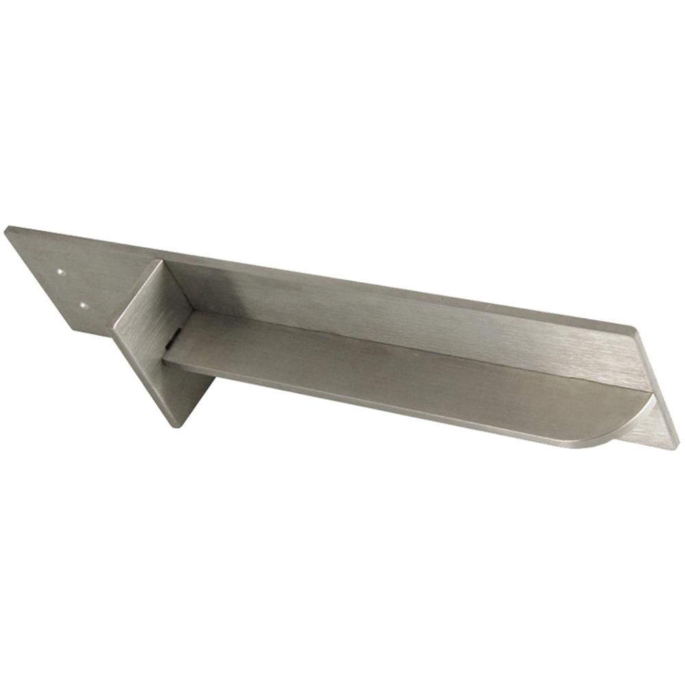 Federal Brace Carrier 8 In Stainless Steel Hidden Countertop