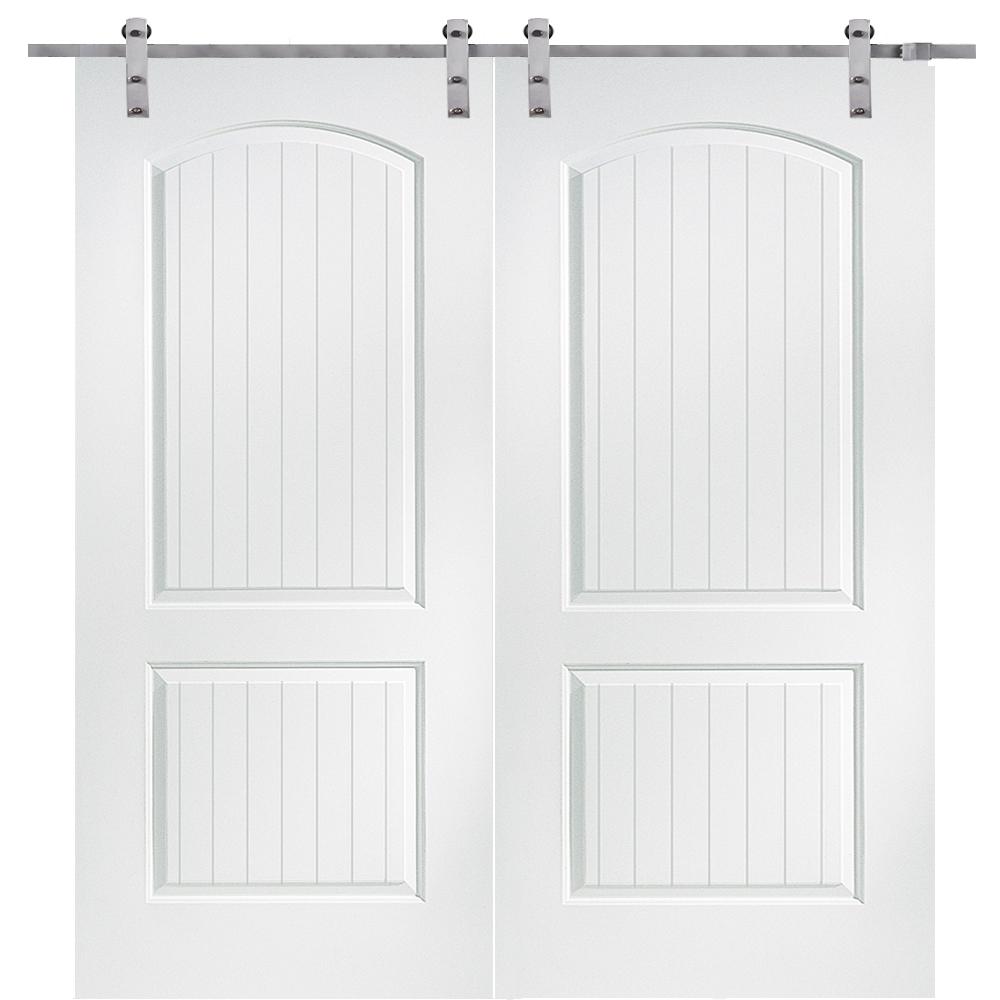 Mmi Door 72 In X 80 In Primed Composite Clear Glass 15 Lite