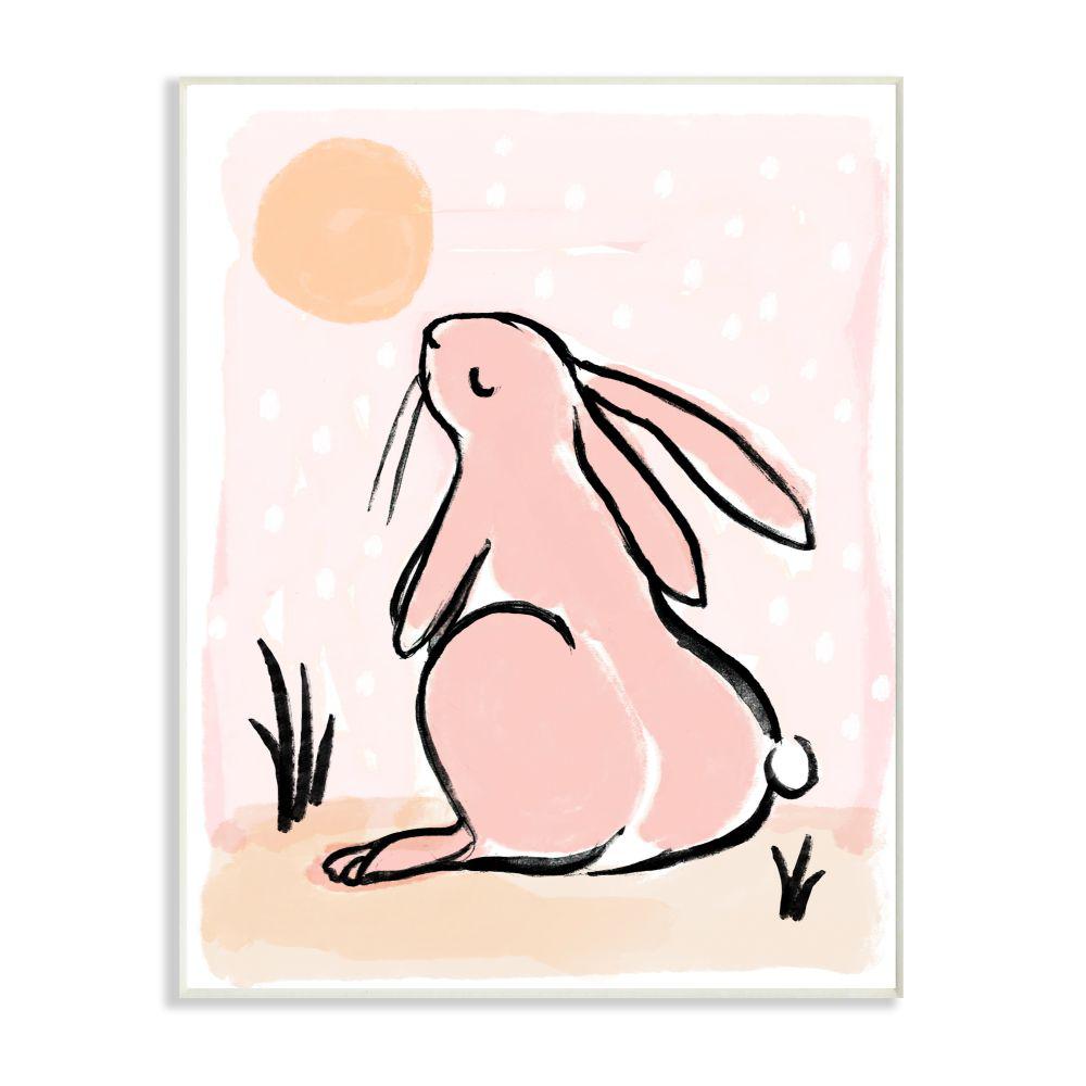 The Stupell Home Decor Collection 12 In X 18 In Pastel Pink