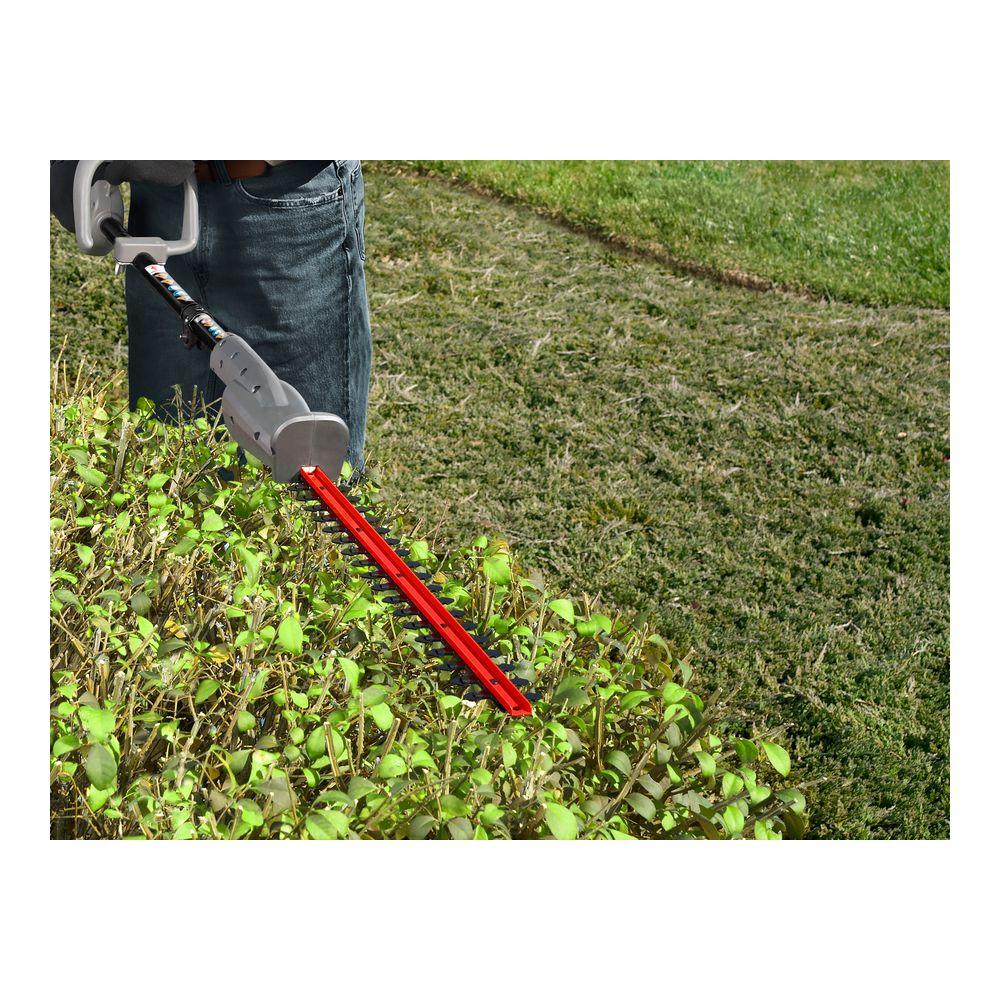 ryobi 18 volt hedge trimmer attachment