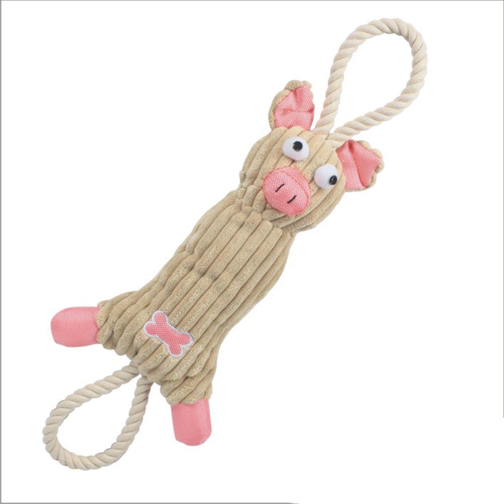 plush rope dog toys