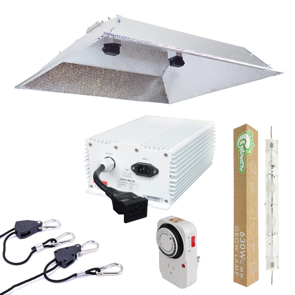 Hydro Crunch 630-Watt DE CMH Ceramic Metal Halide Grow Light System with Double... by Hydro Crunch