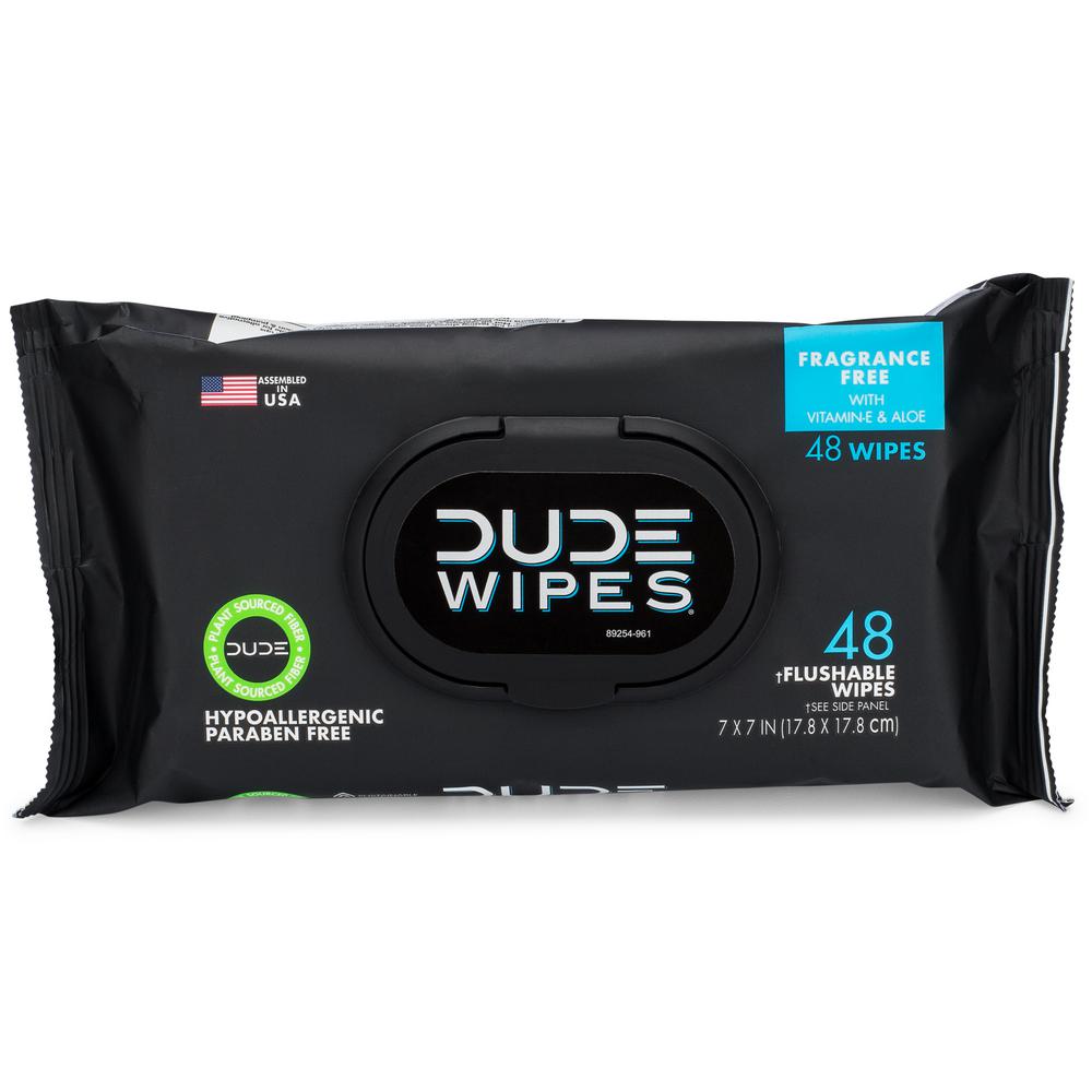 DUDE PRODUCTS DUDE Wipes Dispenser Flushable (48Count)100540735 The