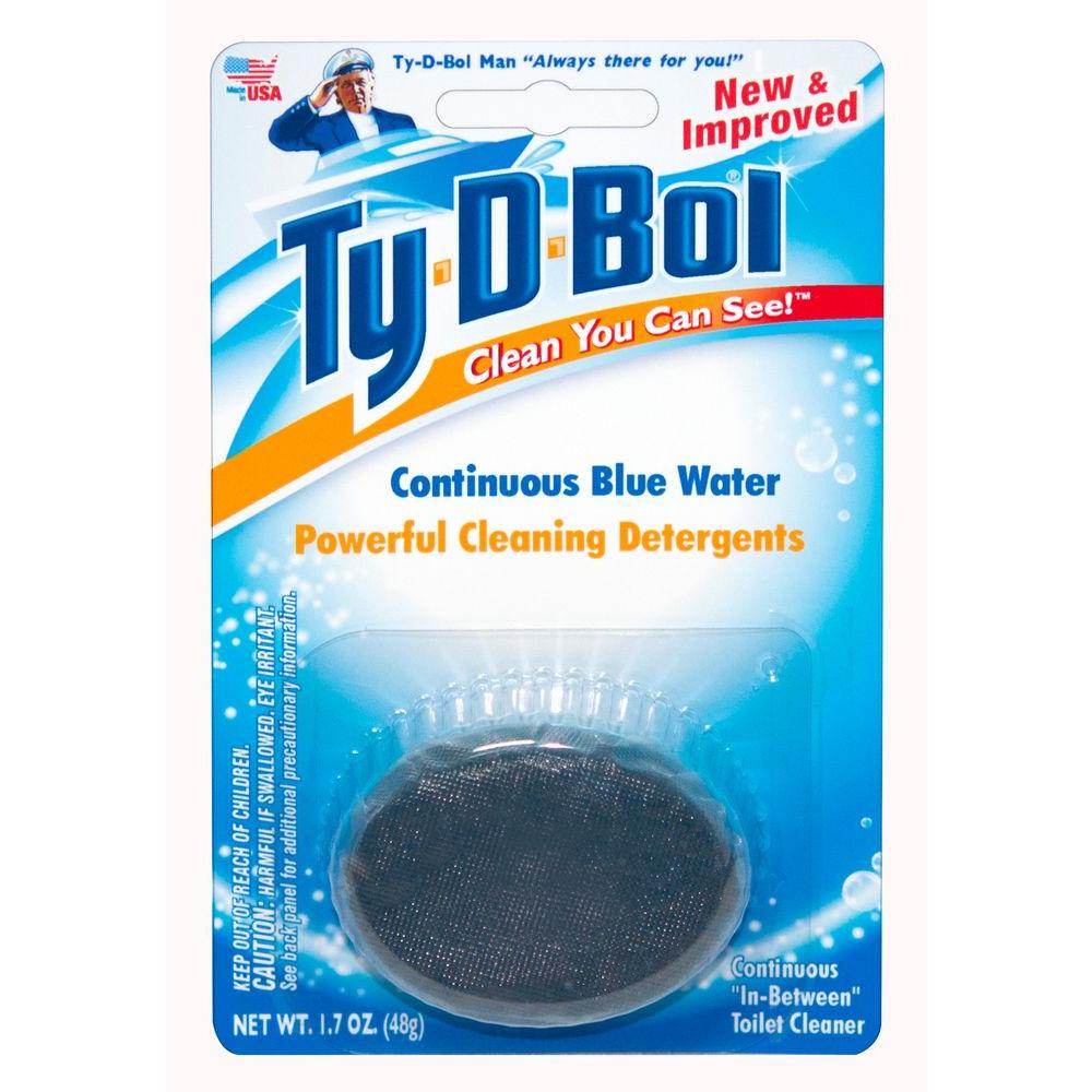Ty-D-Bol 1.7 oz. Toilet Bowl Cleaner Tablet (6- Pack)-580000.6T ... Ty-D-Bol 1.7 oz. Toilet Bowl Cleaner Tablet (6- Pack)-580000.6T ...
