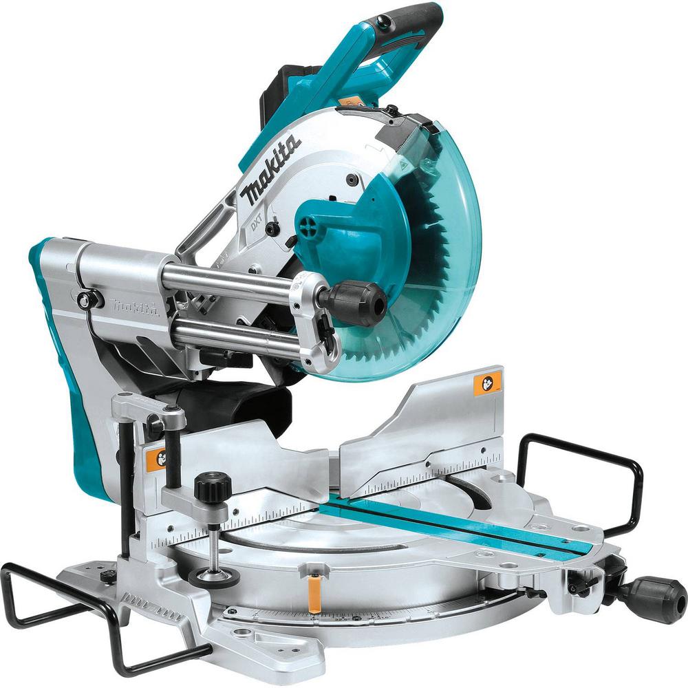 15 Amp 10 in. Dual Bevel Sliding Compound Miter Saw with Laser