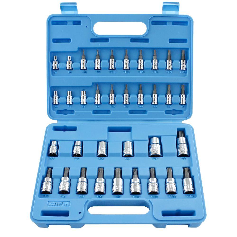 Capri Tools Hex Master Bit Socket Set (32Piece)CP30032 The Home Depot