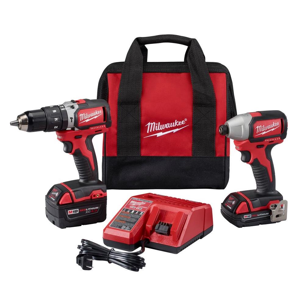 12 volt milwaukee drill set