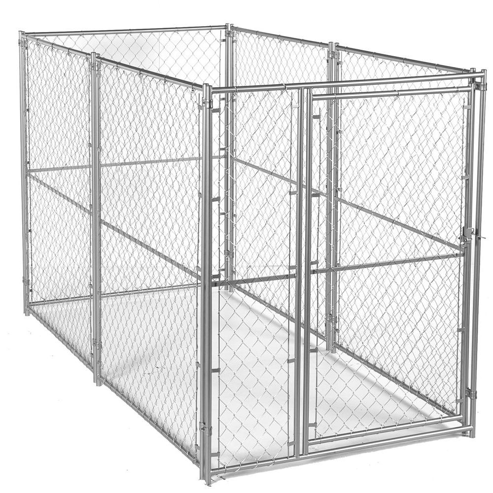 akc chain link outdoor kennel