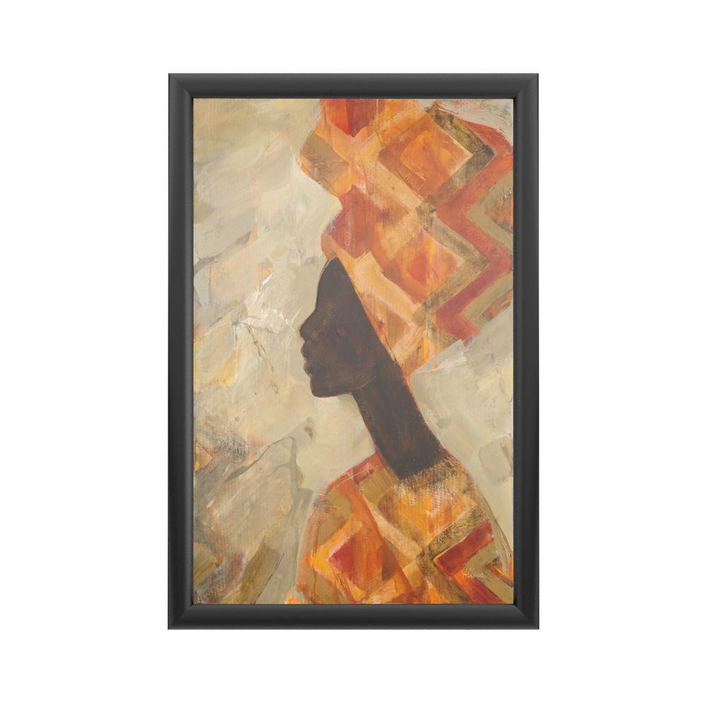 Trademark Fine Art African Beauty Ii By Albena Hristova Framed With Led Light Figurative Wall Art 24 In X 16 In Wap09082 B Led The Home Depot