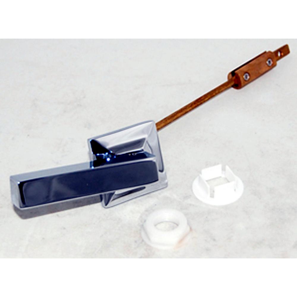 Westbrass 20 Gauge Trip Lever Overflow Waste with Grid Drain, Polished